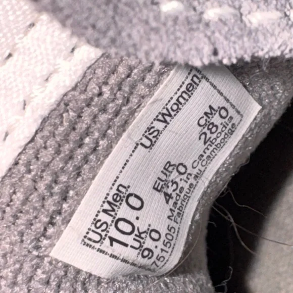 Vans Gray and Black Sneakers - Picture 7 of 7